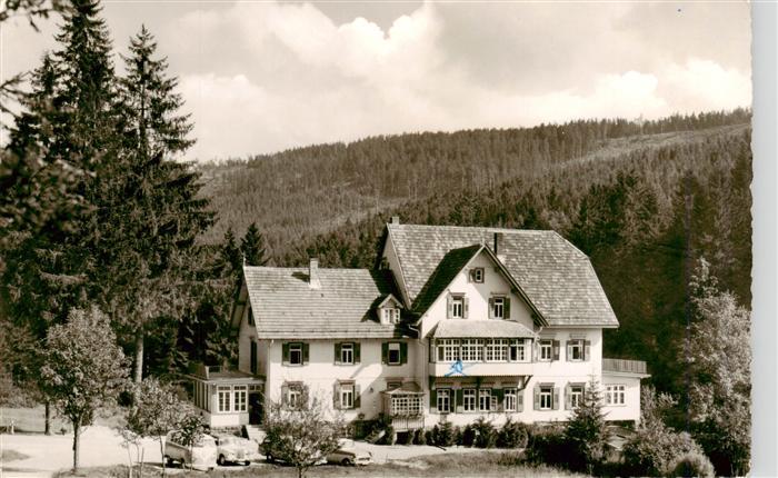 Hundsbach  Forbach Schwarzwald BW Familien-Ferienheim des Sozialwerks Adam Stege