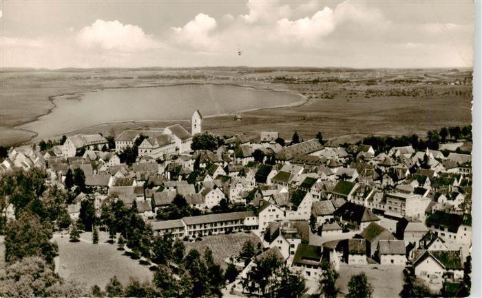Buchau  Federsee Bad Fliegeraufnahme