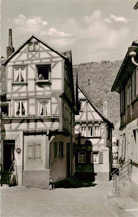 Neckargemuend Partie am Marktplatz