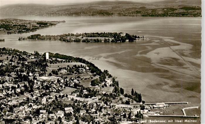 Staad Konstanz mit Insel Mainau