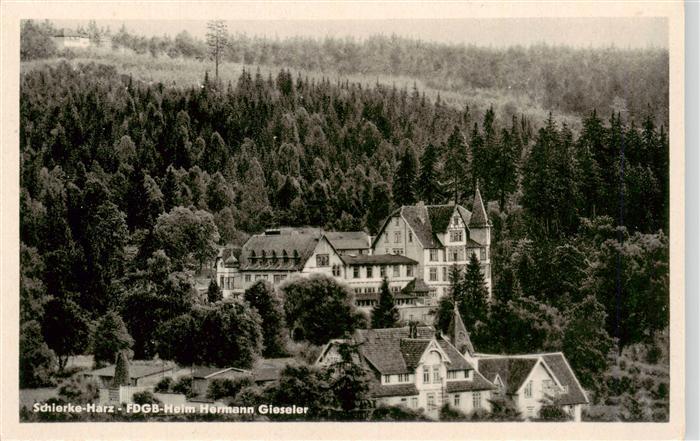 Schierke Harz FDGB-Heim Hermann Gieseler