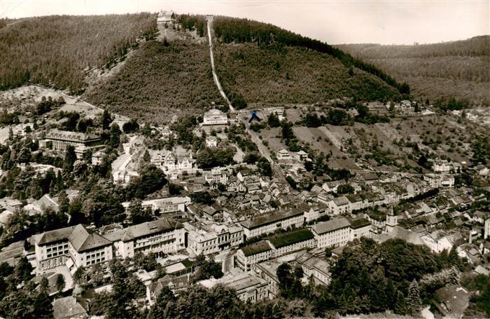 Bad Wildbad Panorama Blick zum Sommerberg