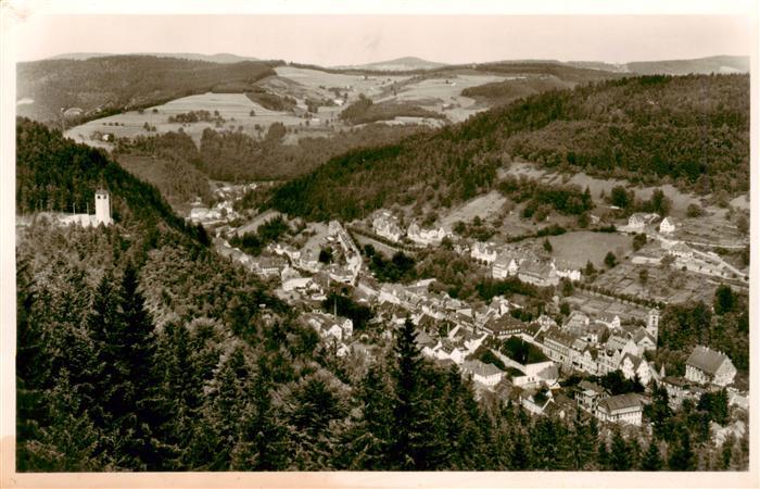 Triberg Panorama Blick zum Hohnen