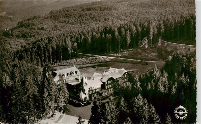 Hundseck 900m Buehl BW Kurhaus Hundseck an der Schwarzwaldhochstrasse