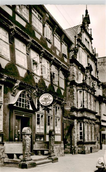Hameln Weser Stiftsherrenhaus mit Museum