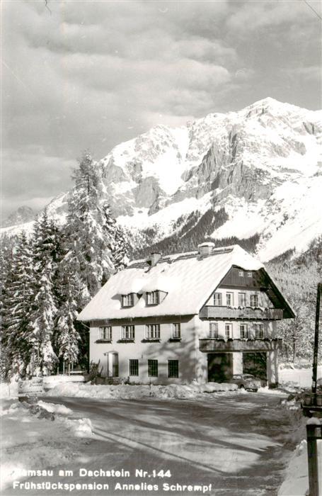 Ramsau am Dachstein Schladming Obersteiermark AT Pension Schrempf Winter in den