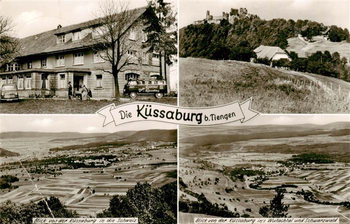 Tiengen Waldshut Gasthof Pension Kuessaburg Panorama Blick in die Schweiz Wutach