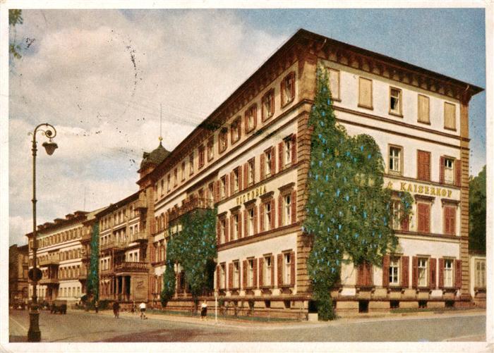BAD KIssINGEN Kurheim der Arbeiterwohlfahrt Hotel Victoria Kaiserhof