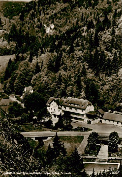Doos Forchheim Gasthof Heinlein Fraenkische Schweiz
