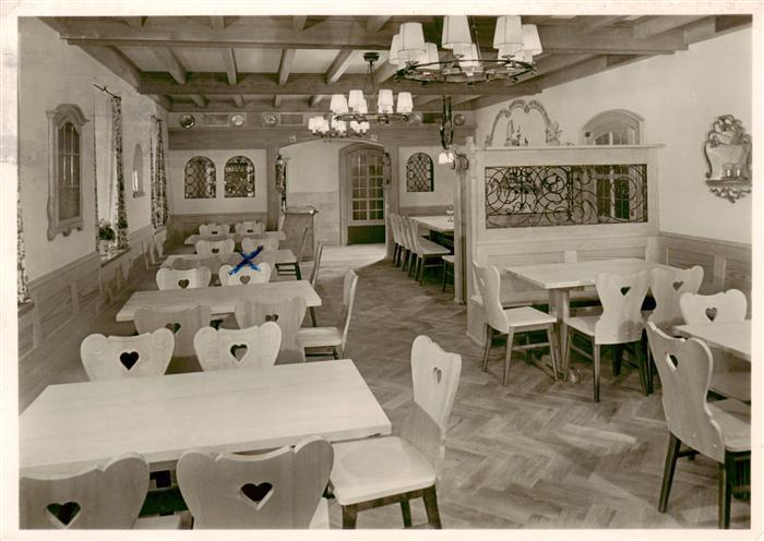 Bad Wiessee Hotel Gaststaette zur Post Gastraum
