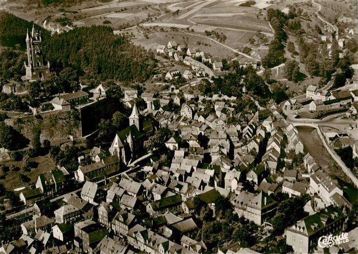 Dillenburg Hessen Fliegeraufnahme
