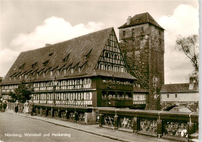 NueRNBERG  CITY Weinstadl und Henkersteg
