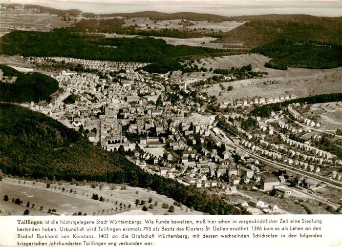 Tailfingen Albstadt Fliegeraufnahme
