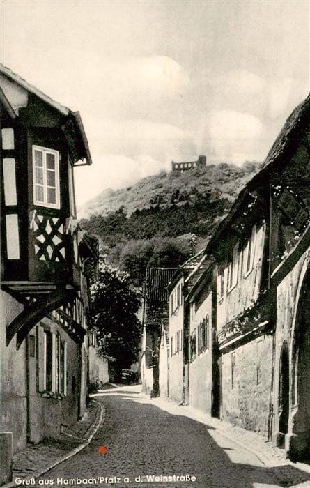 Hambach  Neustadt Weinstrasse Dorfgasse