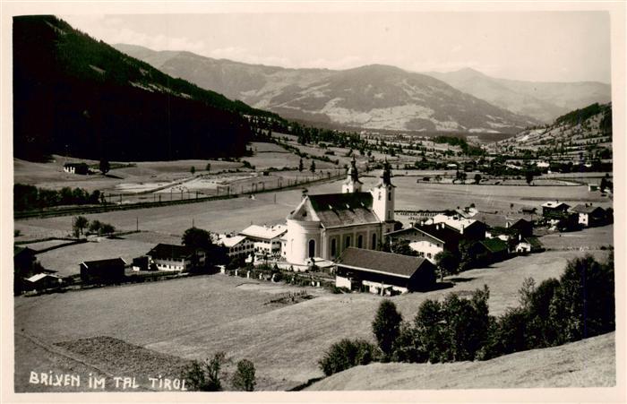 Brixen Thale Tirol AT Panorama Kirche