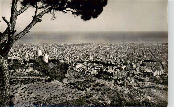 Barcelona Cataluna ES Vista panoramica desde el Tibidabo