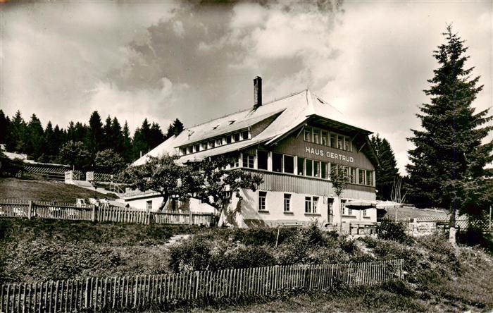 Falkau Altglashuetten Haus Gertrud