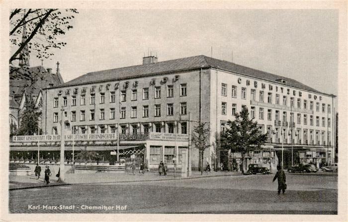 Karl-Marx-Stadt CHEMNITZ Chemnitzer Hof