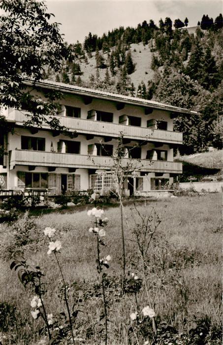 Bayrischzell Bayrisch Zell Sanatorium Tannerhof