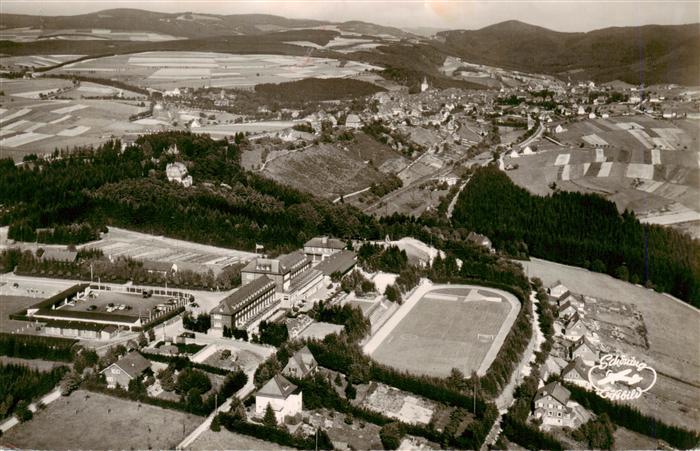 Winterberg  Hochsauerland NRW Fliegeraufnahme