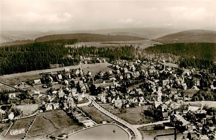 Hahnenklee-Bockswiese Harz Fliegeraufnahme