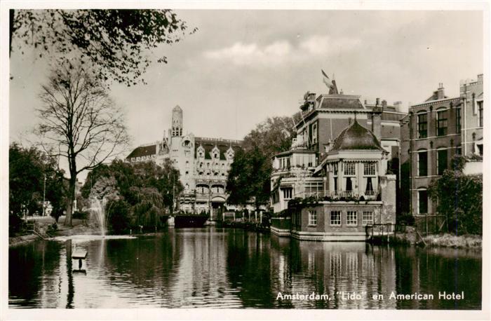 Amsterdam  NL Lido en American Hotel