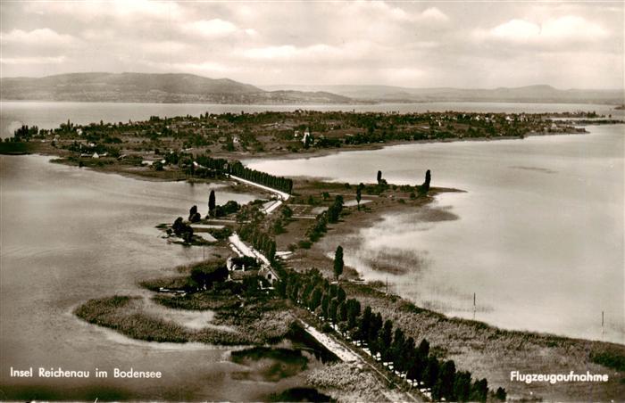 Insel Reichenau Bodensee Fliegeraufnahme