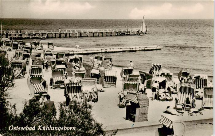Kuehlungsborn Ostseebad Strand Seebruecke