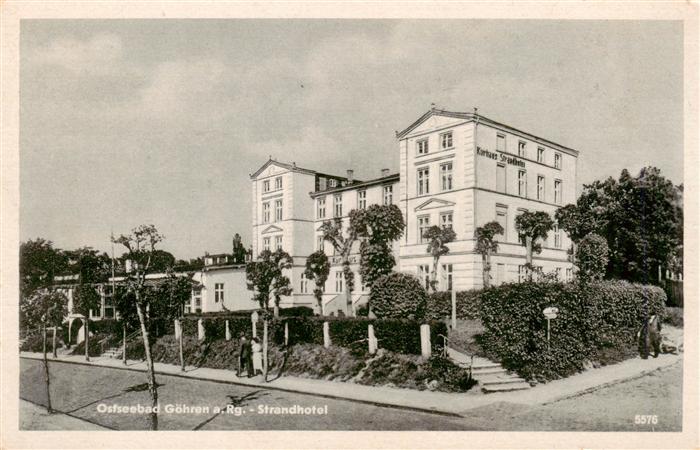 Goehren  Ostseebad Ruegen Strandhotel