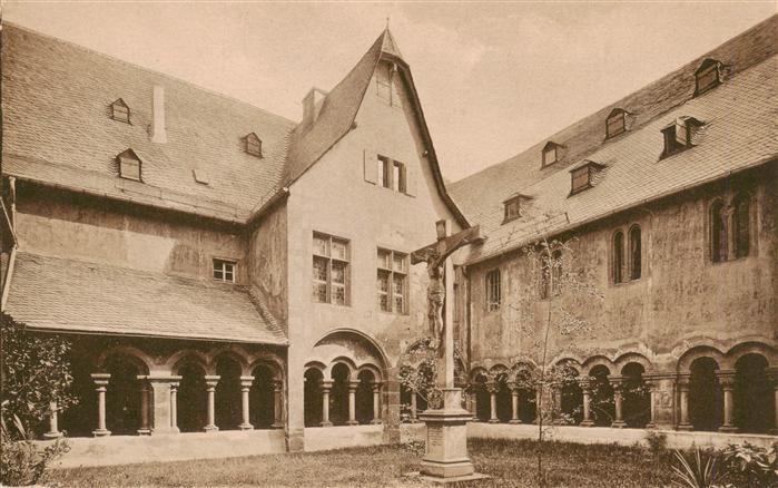 Aschaffenburg Main Stiftskirche Kreuzgang