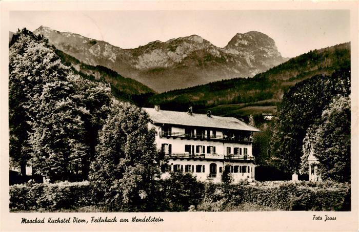 Feilnbach Moorbad Kurhotel Diem