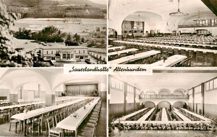 Altenhundem Sauerlandhalle Gr Saal Kl Saal