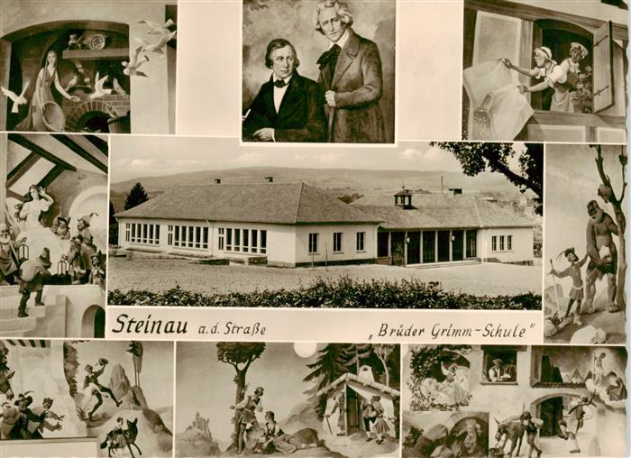 Steinau Strasse Brueder Grimm Schule Portrait Maerchenbilder