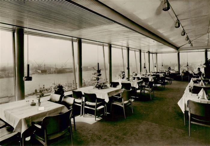 HAMBURG  CITY Bavaria Blick Dachrestaurant