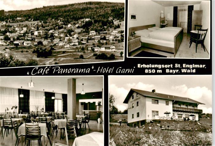 St Englmar Cafe Panorama Hotel Garni Zimmer Gastraum