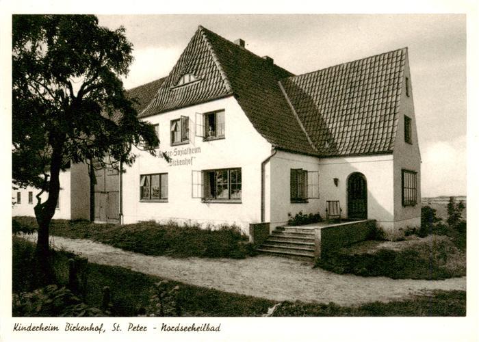 St Peter -Ording Nordseebad Kinderheim Birkenhof