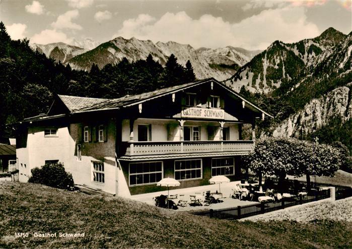 OBERSTDORF Bayern Gasthof Schwand
