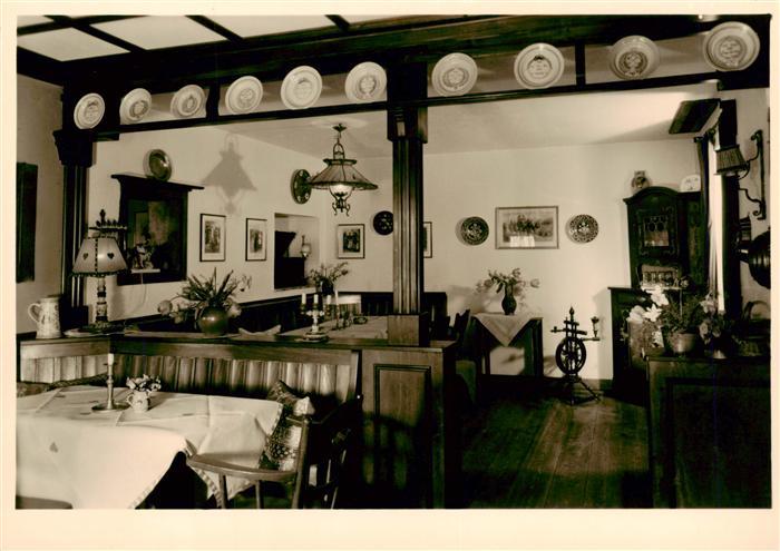 OFFENBACH  Main Hofgut Neuhof Gutsschaenke Nische im Blauen Zimmer