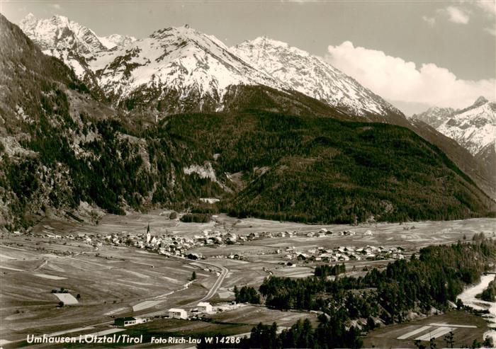 Umhausen oetztal Tirol AT Panorama