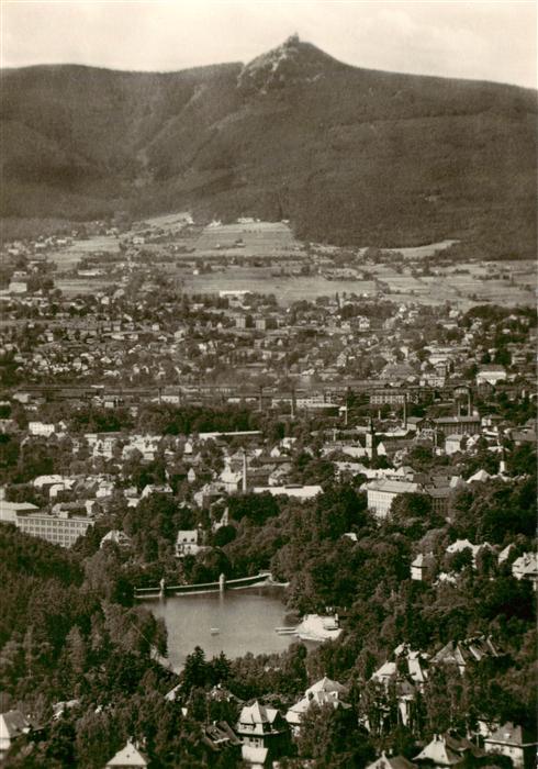 Liberec Reichenberg CZ Fliegeraufnahme
