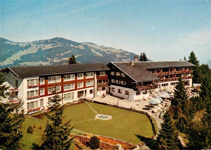Sonthofen  Oberallgaeu Kur und Sporthotel Allgaeuer Berghof mit Alpe Eck