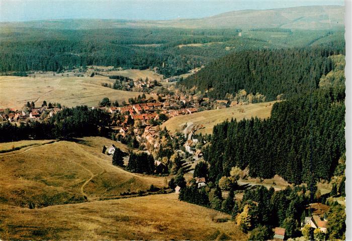 Altenau Harz Fliegeraufnahme