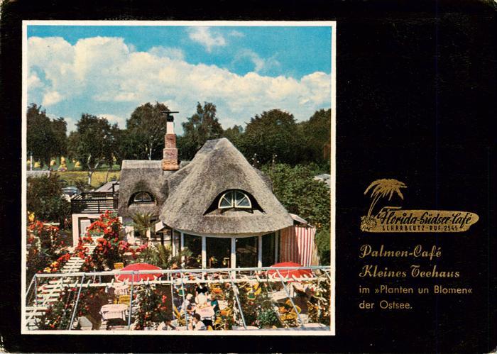 Scharbeutz Ostseebad Florida Suedser Cafe Palmen Cafe Kleines Teehaus
