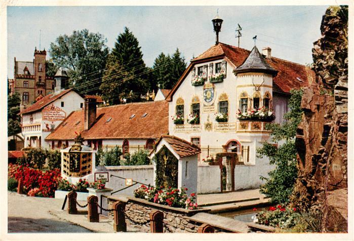 Koenigstein  Taunus Klostergut Rettershof mit Kaffee zum froehlichen Landmann