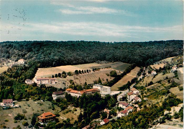 BAD MERGENTHEIM Sanatorium Taubertal Fliegeraufnahme