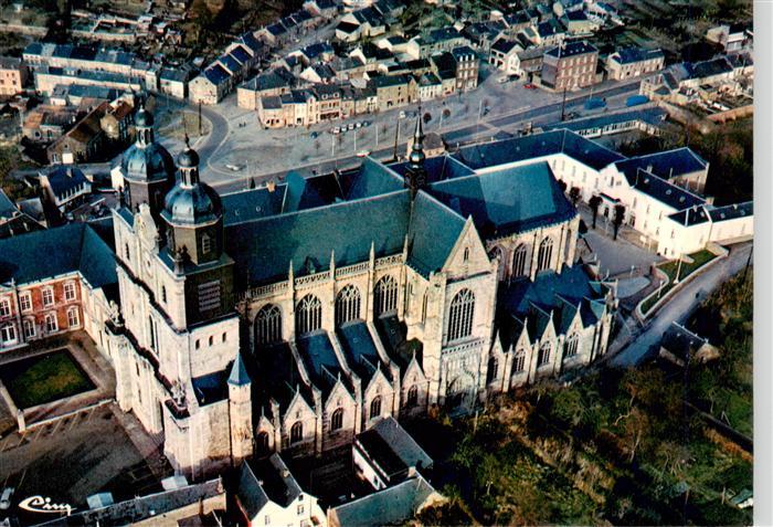 Saint Hubert Wallonie Vue aérienne de la Basilique