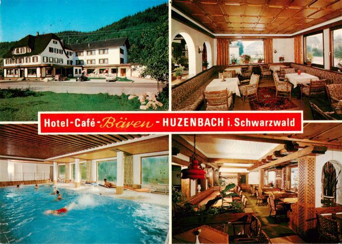 Huzenbach Baiersbronn Hotel Café Baeren Restaurant Hallenbad
