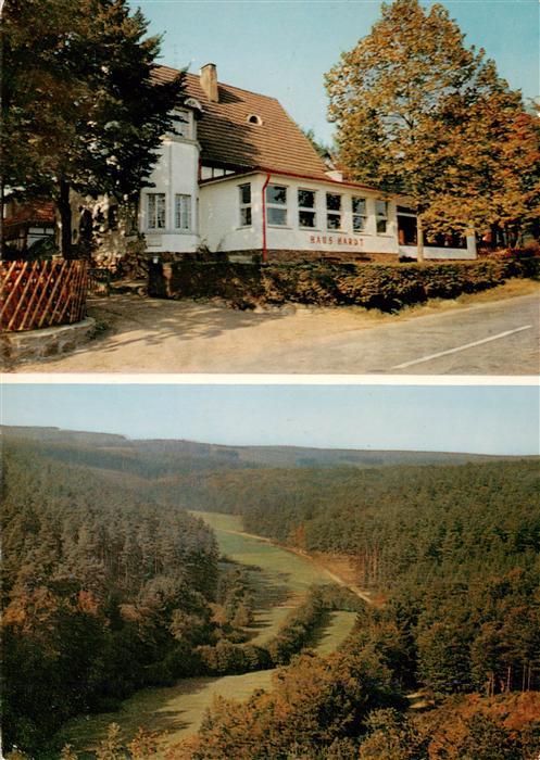 Holzem Eifel Sanatorium Haus Hardt mit Blick ins Liersbachtal