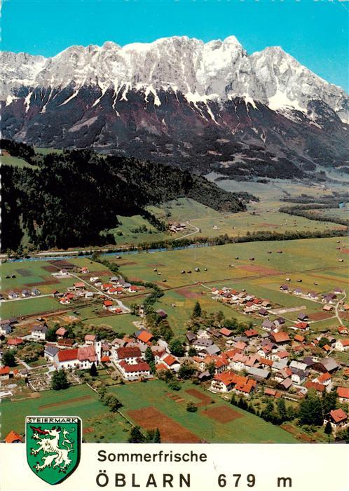 oeblarn Steiermark AT Fliegeraufnahme