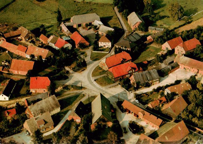 Bergen Dumme Wendischer Rundling Reetze Fliegeraufnahme
